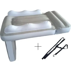 Lit d&rsquo;avion de voiture gonflable bébé extender siège voiture lit de voyage pour avion train mer confort bébé sécurité respirant