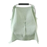 Couvrepoussette en coton doux et protecteur pour bébé antiUV et antipoussière