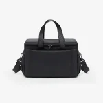 Sacs de rangement de poussette en fibre synthétique sac suspendu grand format noir pratique et sécuritaire