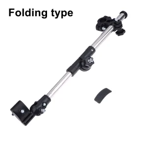 Support de parapluie en acier inoxydable connecteur rotatif 360° pour poussette et fauteuil roulant accessoire pluie bébé