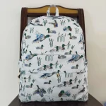 Sac à dos enfants motif canards école loisirs sac portable polyester design moderne idéal pour les enfants en bas âge