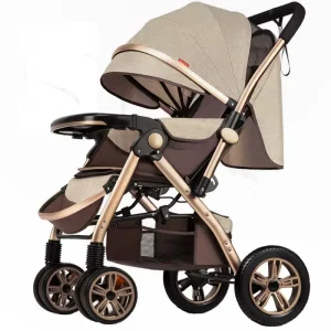 Poussette pliable Sit & Lie 360° poussette bébé avec paresoleil grand siège roues pivotantes design moderne confort et sécurité