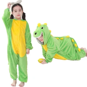 Pyjama en flanelle pour bébé Pikachu Licorne Kigurumi Onesie Hiver Dormeuse Confort Sécurité Élégance