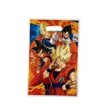 Dragon Ball sac cadeau personnalisé fête anniversaire Goku Goody paquet biscuits sac bonbons bébé douche enfants garçon cadeaux fournitures fête  10PCS