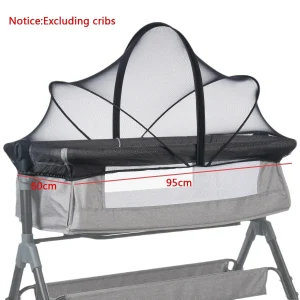 Moustiquaire universelle pour lit bébé quatre saisons portable ventilation sécurité portable bébé 01 ans polyester coton portable design moderne protecteur contre les insectes Moustiquaire universelle pour lit bébé quatre saisons portable ventilation sécurité portable bébé 01 ans polyester coton portable design moderne protecteur contre les insectes