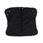 Gants de poussette chauds d&rsquo;hiver universels, 1 pièce, coupe-vent, pour nouveau-né, chaise de poussée, accessoires de poussette, gants de guidon – black