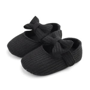 Chaussures bébé fille ballerines nœud tissu antiglissante confortable premier marcheur fille 01 an Chaussures bébé fille ballerines nœud tissu antiglissante confortable premier marcheur fille 01 an