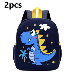 Sac à dos enfant dinosaure confortable et sécuritaire pour les enfants de 3 à 8 ans design mignon et ludique