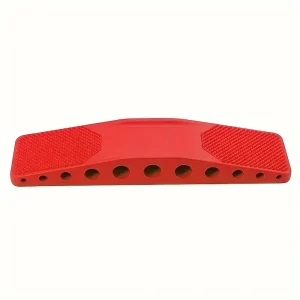 Accessoire ergonomique pour instruments à vent texture antidérapante design moderne couleur rouge vif usage musical confort et praticité Accessoire ergonomique pour instruments à vent texture antidérapante design moderne couleur rouge vif usage musical confort et praticité