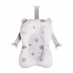 Coussin de bain pour bébé support ergonomique doux antidérapant motifs espace portable hypoallergénique confort nouveauné sécurité