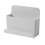 Organisateur mural en plastique pour bureau rangement documents support mural design moderne gris clair