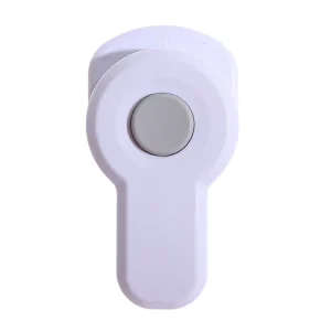 Bouton de sécurité pour bébé verrouillage électronique design moderne facile à utiliser blanc fonctionnel protège bébé empêche l&rsquo;accès