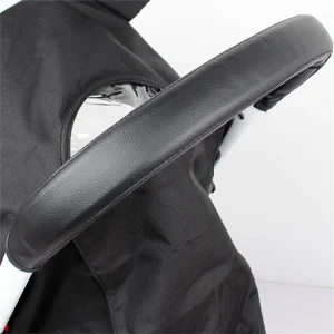 Poignée de poussette en cuir PU pour bébé housse universelle antidérapante protection confortable pour poussette étui d’accoudoir souple bébé nouveauné sécurité et confort Poignée de poussette en cuir PU pour bébé housse universelle antidérapante protection confortable pour poussette étui d’accoudoir souple bébé nouveauné sécurité et confort