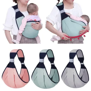 Portebébé ergonomique enveloppement multifonctionnel anneau fronde bébé enfant transporteur accessoires coton sécurisé confortable pratique