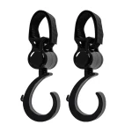 Crochet suspension poussette rangement bébé Organizer Hook 3 en 1 sac à couches téléphone bouteille essuietout maman Accessoire voyage bébé