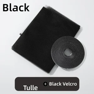 Moustiquaire intérieur taille personnalisable protection bébé famille insectes moustiquaire PP Nano écran fenêtre 2023 Noir Moustiquaire intérieur taille personnalisable protection bébé famille insectes moustiquaire PP Nano écran fenêtre 2023 Noir