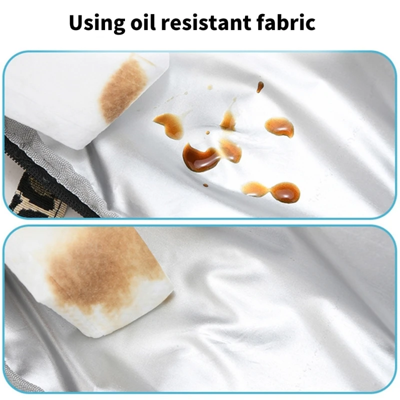 Sac à couches compact organizer avantgardiste pour poussettes style léopard polyester fermeture éclair 25cm x 20cm x 15cm