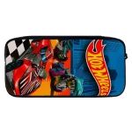 Trousse scolaire Hot Wheels pour enfants design voitures rangement crayons idée cadeau école Py Object éducatif Py Object ludique
