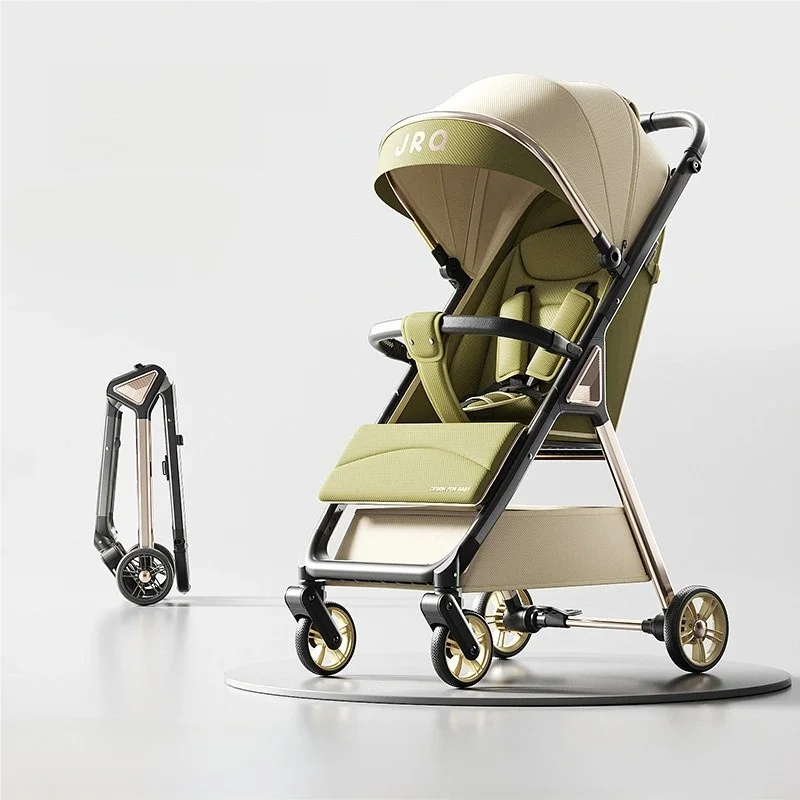 Poussette bébé légère facile à plier compacte portable pour voyage avion enfant sécurité pratique confort design moderne idéal