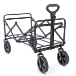 Chariot de Camping pliant Portable de haute qualité Logo personnalisé Support OEM Durable Structure de plateforme Stable