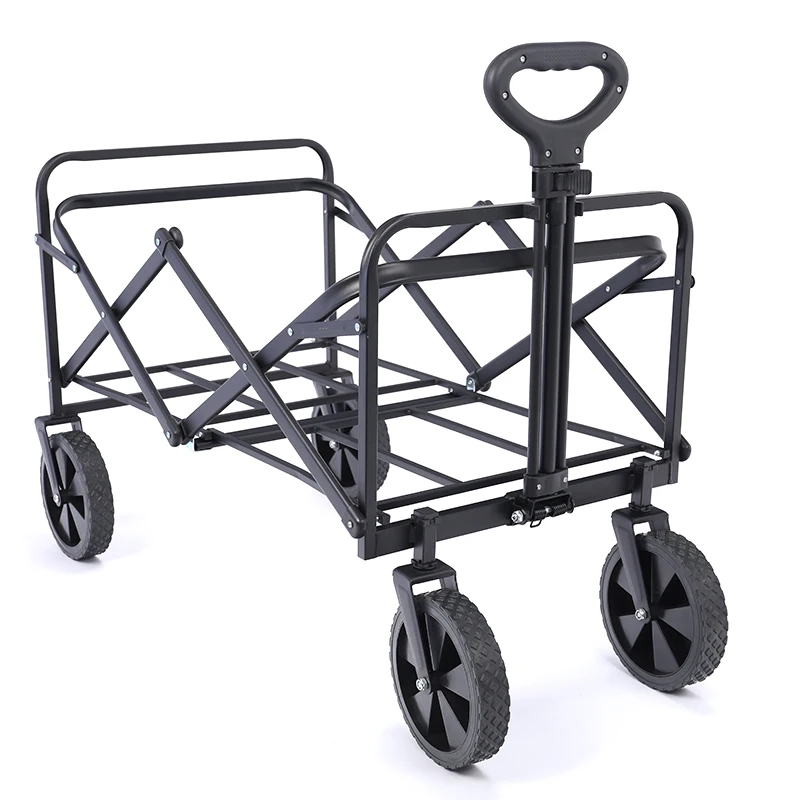 Chariot de Camping pliant Portable de haute qualité Logo personnalisé Support OEM Durable Structure de plateforme Stable