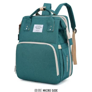 Sac à dos maman bébé grande capacité sac de voyage moderne pour mère et enfant sac à dos bébé style épuré portable et pratique