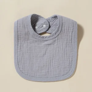 Bavoir d’alimentation imperméable en coton smoke gray bavoir personnalisé bébé doux et confortable protègeéclaboussures cadeau naissance Bavoir d’alimentation imperméable en coton smoke gray bavoir personnalisé bébé doux et confortable protègeéclaboussures cadeau naissance