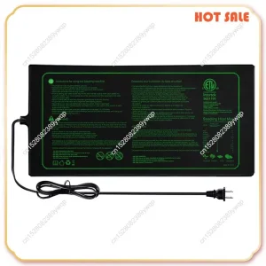 Tapis chauffant waterproof pour bébé 50cm x 25cm nursery germination American plug