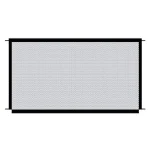 Clôture pliable pour chiens et chats en nylon filet d&rsquo;isolation sans poinçonnage sécurité pour animaux de compagnie