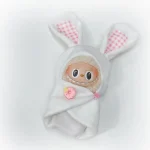 Labubu Sac de couchage peluche 17 cm pour poupée génération 1ère 2e 3e  Accessoire bébé doux enveloppant usage quotidien