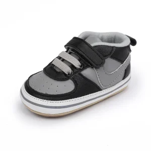 Chaussures de sport Nike pour enfant baskets multicolores sneakers modernes 018 mois cuir PU semelle en caoutchouc fermeture Velcro design sportif idéal pour les premiers pas