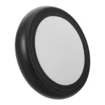 Lampe de bureau moderne design minimaliste en plastique noir et blanc lumière douce idéale pour bureau table de chevet ou coin lecture