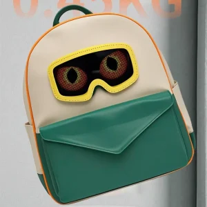 Sac à dos animé pour enfants design ludique grande capacité idéal école voyage confortable matériau synthétique style unique