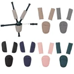 Universal Car Seat Belt Adapter for Baby with Cushion Pads  Bébé Accessoires Poussette Sécurité Confort Pratique
