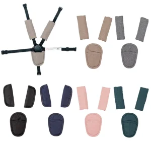 Universal Car Seat Belt Adapter for Baby with Cushion Pads  Bébé Accessoires Poussette Sécurité Confort Pratique