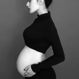 Robe de douche maternity sexy robe ajustée pour photo grossesse robe longue en coton robe de naissance robe photo bébé robe confortable pour maman