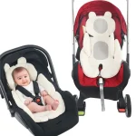 Coussin de siège de poussette bébé sécurité double face épais chaud universel panier à main tapis accessoires poussette pratique confort