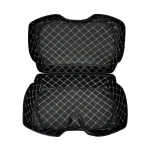 Doublure de siège arrière moto PU cuir synthétique housse protectrice étui élégant accessoire bébé sûreté premium