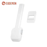 Serrure de sécurité des toilettes pour bébé, empêche le bébé d&rsquo;ouvrir les toilettes – White