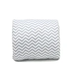 Coussin bras berceau allaitement bébé confortable Voyage Décoration intérieure motif gris rayures