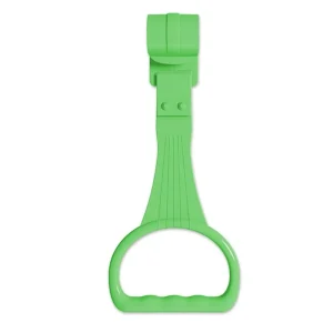 Anneau de traction en plastique pour parc bébé accessoire de lit anneau de support bébé couleur unie  Vert