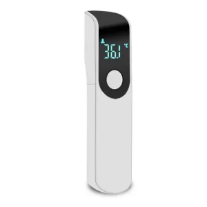 Thermomètre infrarouge sans contact bébé adulte Aique mesurage front oreille écran LED alarme fièvre blanc moderne haute qualité Thermomètre infrarouge sans contact bébé adulte Aique mesurage front oreille écran LED alarme fièvre blanc moderne haute qualité