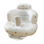 Chaise gonflable en PVC souple pour bébé, canapé pour enfants, siège d&rsquo;entraînement pour bébé, chaise de bain portable, tabouret gonflable pour bébé, pompe à air intégrée – ST936