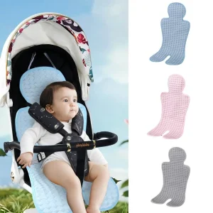 Doublure de landau rafraîchissante pour bébé coussin respirant 多色 confortable et durable idéale pour poussettes