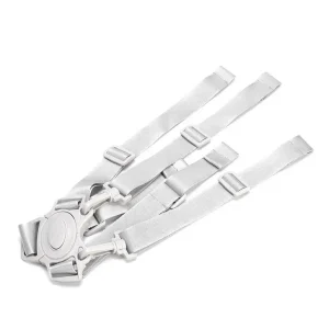 Ceinture de sécurité 5 points universelle pour bébé harnais chaise haute poussette landau buggy enfant salle à manger accessoire sécurité confort