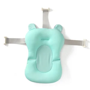 Siège de Bain bébé antidérapant portable lavable confortable doux Sky Blue Easy Poussette