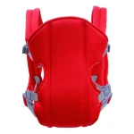 Portebébé sac à dos dorsal pour nouveauné bébé en bas âge transport sécurisé confortable ergonomique rouge vif
