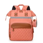 Sack à langer ALTERBackpack multifonctionnel sac à dos bébé rose grande capacité poches multiples confortable poussette maman garçon fille