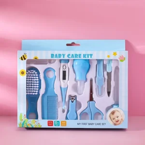 Kit bébé essentiels 10 pièces soins santé cheveux thermomètre brosse toilettage tondeuse dentition coupeongles vvocci Kit bébé essentiels 10 pièces soins santé cheveux thermomètre brosse toilettage tondeuse dentition coupeongles vvocci