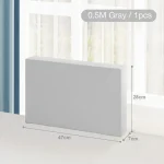 Gardecorps lit bébé universel anticollision réglable rampe berceau parc bébé soft closure poussettes accessoires bébé sécurité design moderne 0.5M gray